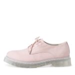 Pantofi din piele naturala Tamaris roz deschis