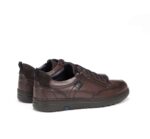 Pantofi sport Atlas din piele naturala maro - imagine 3