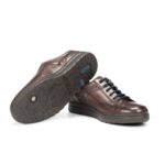 Pantofi sport Atlas din piele naturala maro - imagine 4