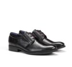 Pantofi eleganti negri din piele naturala - imagine 2