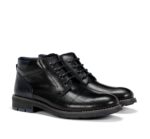 Ghete Terry din piele naturala negre - imagine 2