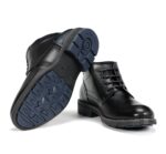 Ghete Terry din piele naturala negre - imagine 5